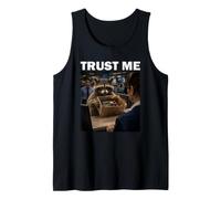 Trust Me Aduana Aeropuerto Amante de los Animales Divertido Camiseta sin Mangas