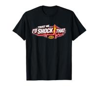 Trust Me I'D Shock That Funny EMT Nurse Paramedic EKG Design Camiseta