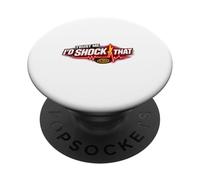 Trust Me I'D Shock That Funny EMT Nurse Paramedic EKG Design PopSockets PopGrip Adhesivo