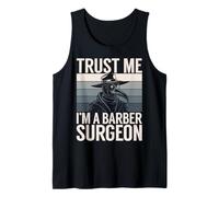 Trust Me I'm a Barber Surgeon Adecuado para Hombres Mujeres. Camiseta sin Mangas
