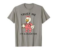 Trust Me I'm a Ducktor Funny Female Duck Nurse Quack Doctor Camiseta