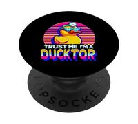 Trust Me I'm A Ducktor Veterinarian Medical Puns |-- PopSockets PopGrip Adhesivo