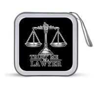Trust Me I'm A Lawyer - Estuche portátil para CD con capacidad para 40 DVD, organizador de almacenamiento para viajes en coche, Estilo:, Talla única