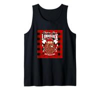 Trust Me I'm a Lumberjack Red Checked Pattern Design Graphic Camiseta sin Mangas