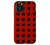 Trust Me I'm a Lumberjack Red Checked Pattern Design Graphic Carcasa para iPhone 11 Pro