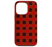Trust Me I'm a Lumberjack Red Checked Pattern Design Graphic Carcasa para iPhone 13 Pro