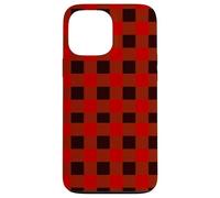 Trust Me I'm a Lumberjack Red Checked Pattern Design Graphic Carcasa para iPhone 13 Pro MAX