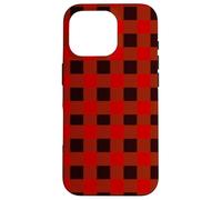 Trust Me I'm a Lumberjack Red Checked Pattern Design Graphic Carcasa para iPhone 16 Pro