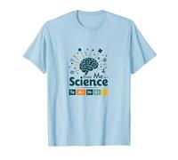 Trust Me I'm A Science Teacher Tabla periódica Humor Camiseta, Hombre, Azul Bebé, XXL