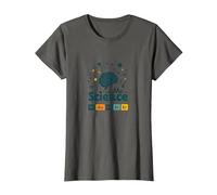 Trust Me I'm A Science Teacher Tabla periódica Humor Camiseta, Mujer, Asfalto, M