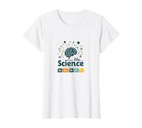 Trust Me I'm A Science Teacher Tabla periódica Humor Camiseta, Mujer, Blanco, XXL