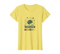 Trust Me I'm A Science Teacher Tabla periódica Humor Camiseta, Mujer, Limón, M