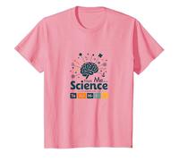 Trust Me I'm A Science Teacher Tabla periódica Humor Camiseta, Niños, Rosado, 4 años