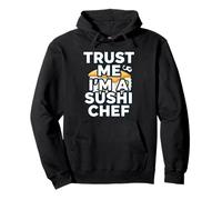 Trust Me Im A Sushi Chef Funny Japanese Food Cook Sudadera con Capucha