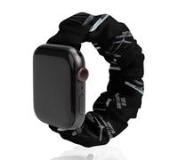 Trust Me I'm Almost A Lawyer Scrunchie - Correa de repuesto elástica suave compatible con Apple Watch, 38mm/40mm, Acero inoxidable, No es una piedra preciosa