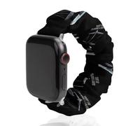 Trust Me I'm Almost A Lawyer Scrunchie - Correa de repuesto elástica suave compatible con Apple Watch, 38mm/40mm, Acero inoxidable, No es una piedra preciosa