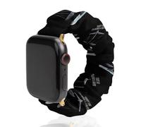 Trust Me I'm Almost A Lawyer Scrunchie - Correa de repuesto elástica suave compatible con Apple Watch, 38mm/40mm, Acero inoxidable, No es una piedra preciosa