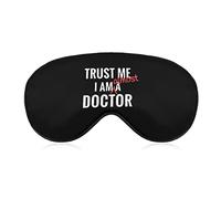 Trust Me I'm Almost AEye Máscara con correa ajustable para hombres y mujeres Night Sleeping Travel Nap