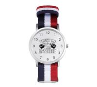 Trust Me I'm an Engineer - Reloj deportivo para hombre y mujer, correa de nailon, reloj analógico de cuarzo