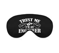 Trust Me I'm an Engineer Sleeping Eye Mask Eye Shade con correa ajustable Blindfold para viajes en avión