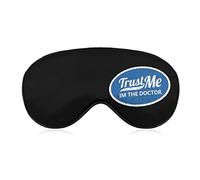 Trust Me Im TheSleep Máscara para los ojos Cubiertas suaves para los ojos Bloqueo de luces Venda para los ojos con correa ajustable para la siesta de viaje