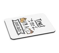 Trust Me I'm Un Postal Lady Alfombra Ratón Ordenador PC