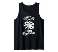 Trust Me Pure Vegetariano Camiseta sin Mangas