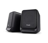 Trust Milo Altavoces PC Compacto 2.0 USB-C Stereo 12W (6W RMS), Negro