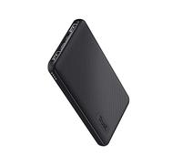 Trust Mobile Primo Batería Externa Carga Rapida 10000mAh, Power Bank Compacto Sostenible USB-C 3 A, 46 Horas Extra, 3 Entradas, iPad, Samsung, Xiaomi, Huawei, Airpods, Móvil, Tablet, Negro
