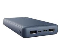 Trust Mobile Primo Batería Externa Carga Rapida 20000mAh, Power Bank Sostenible USB-C 3 A, 92 Horas Extra, 3 Entradas, Cargador iPhone, iPad, Samsung, Xiaomi, Huawei, Airpods, Móvil, Tablet, Azul