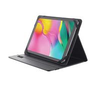Trust Mobile Primo Funda Universal para Tabletas de 10", Folio Reciclada, Bolsa Carcasa con Función Soporte - Negro