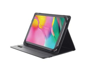 Trust Mobile Primo Funda Universal para Tabletas de 10", Folio Reciclada, Bolsa Carcasa con Función Soporte - Negro