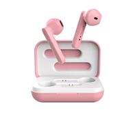 Trust Mobile Primo Touch Auriculares Inalambricos Bluetooth, Auriculares In Ear con Micrófono Incorporado, True Wireless, hasta 10 Horas de Reproducción, para Android, Chrome, iOS, Windows, Rosado