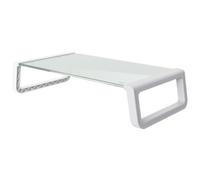 Trust Monta Soporte para Monitor de Cristal Templado Blanco