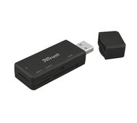 Trust nanga lector de tarjeta usb 3.2 gen 1 (3.1 gen 1) type-a negro