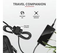Trust Nexo - Cargador para Ordenador portátil de 90 W para DELL - 4.5mm