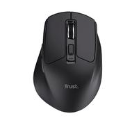 Trust Niven Ratón Inalámbrico Bluetooth + 2.4GHz Silencioso, Negro