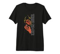 Trust no One, no confíe en la Mano de Diablo con Rosa. Camiseta Premium