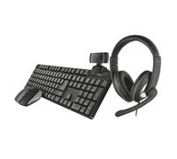 Pack 4 En 1 TRUST Qoby Home Office