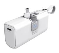 Trust pacto ión de litio 5000 mah blanco