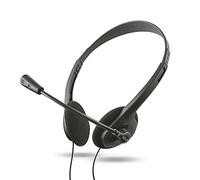 Trust 21665 auricular y casco Auriculares Alámbrico Dentro de oído Llamadas/Música Negro