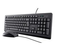 Trust Primo - Juego de Teclado y ratón (disposición AZERTY Belga)