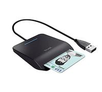 Trust Primo Lector De Tarjeta Inteligente Interior Negro CardBus+USB 2.0