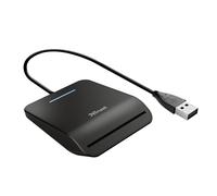 Trust Primo Lector De Tarjeta Inteligente Interior Negro CardBus+USB 2.0