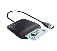 Trust Primo Smart ID Card Reader, DNI, FIPS 201, FIPS TAA and ISO 7816 Class A,