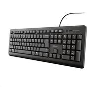 Trust Primo Teclado USB QWERTZ Checa Negro