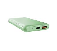 Trust Redoh Batería Externa Carga Rapida 20W 10000mAh, PD 18W USB-C, QC 3.0 USB, 50% Plástico Reciclado, Cable Incluido, Power Bank Cargador iPhone, iPad, Samsung, Xiaomi, Tablet - Verde