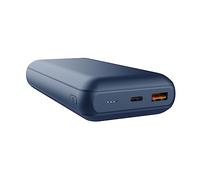 Trust Redoh Batería Externa Carga Rapida 20W 20000mAh, PD 18W USB-C, QC 3.0 USB, 50% Plástico Reciclado, Cable Incluido, Power Bank Cargador iPhone, iPad, Samsung, Xiaomi, Tablet - Azul