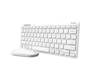 TRUST Routers - Inalámbricos - Modems Marca Modelo Lyra WL Keyboard & Mouse IT White