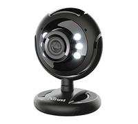 Trust Spotlight - Webcam (micrófono, USB 2.0, 1280 x 1024), Negro